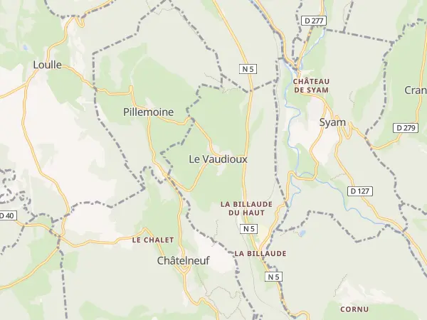 Plan du Vaudioux