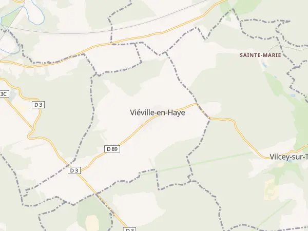 Plan de Viéville-en-Haye