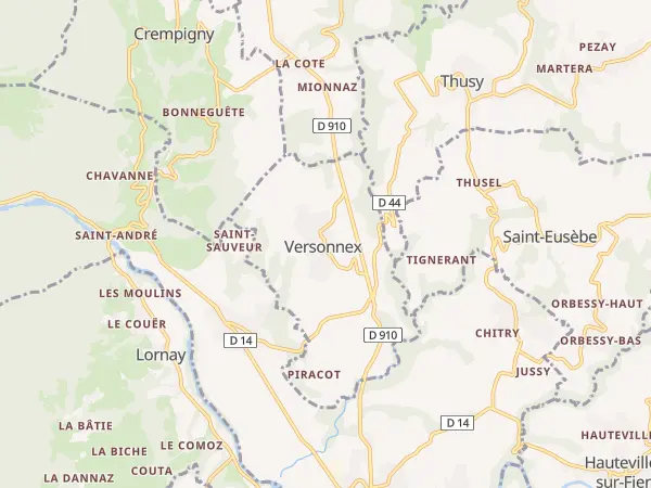 Plan de Versonnex