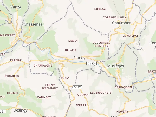 Plan de Frangy