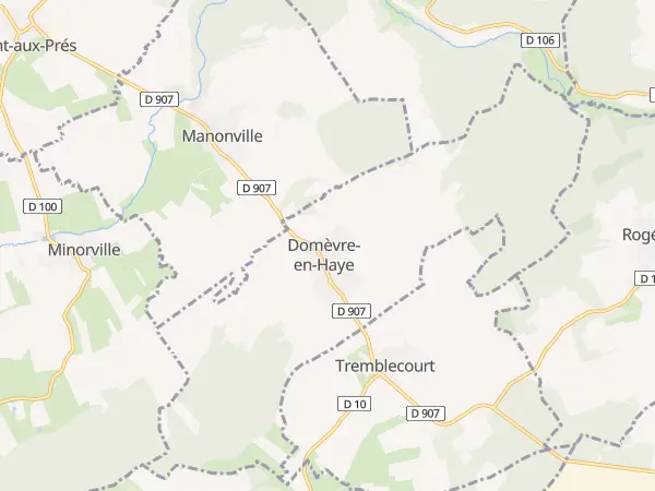 Plan de Domèvre-en-Haye