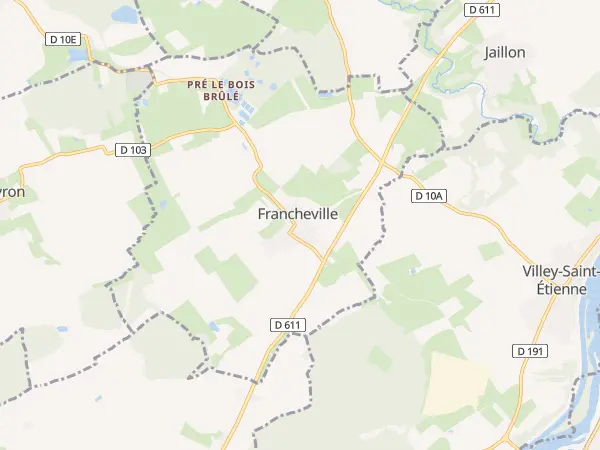 Plan de Francheville