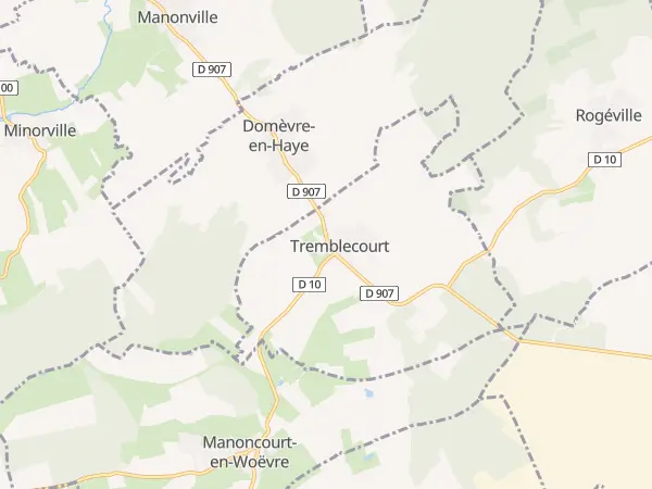 Plan de Tremblecourt
