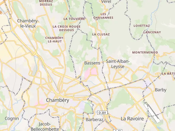 Plan de Bassens