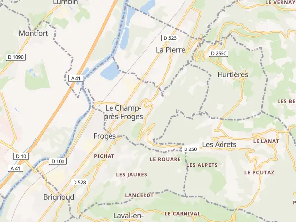 Plan du Champ-près-Froges