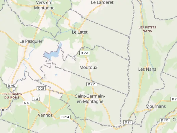 Plan de Moutoux
