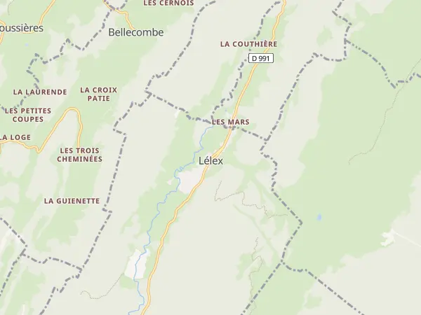 Plan de Lélex