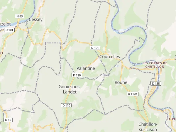Plan de Palantine