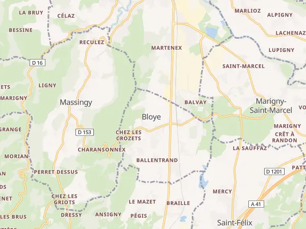 Plan de Bloye