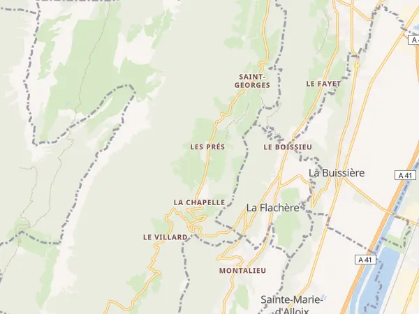 Plan de Sainte-Marie-du-Mont