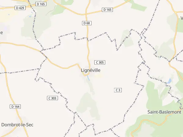 Plan de Lignéville