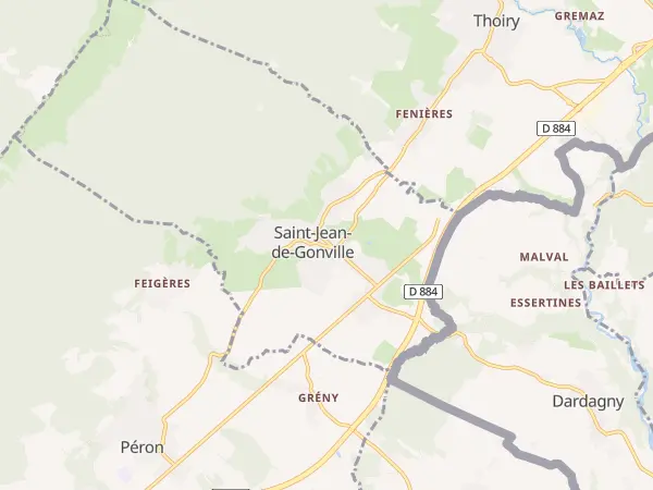 Plan de Saint-Jean-de-Gonville