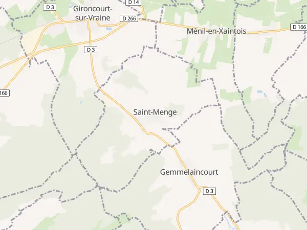 Plan de Saint-Menge