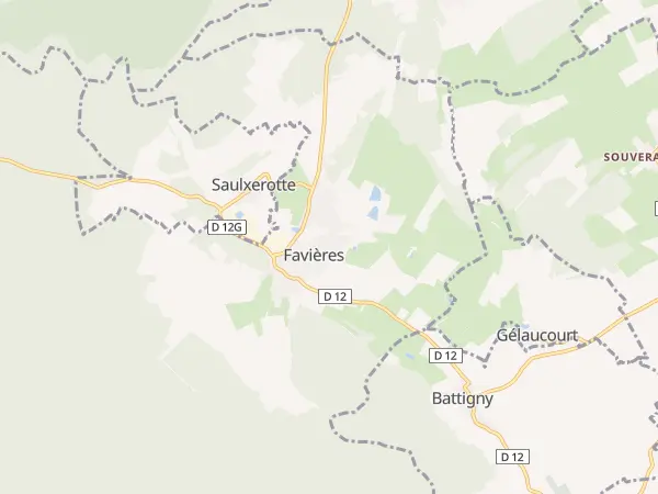 Plan de Favières