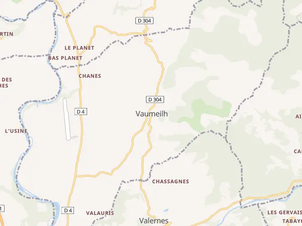 Plan de Vaumeilh