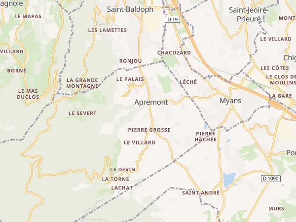 Plan de Apremont