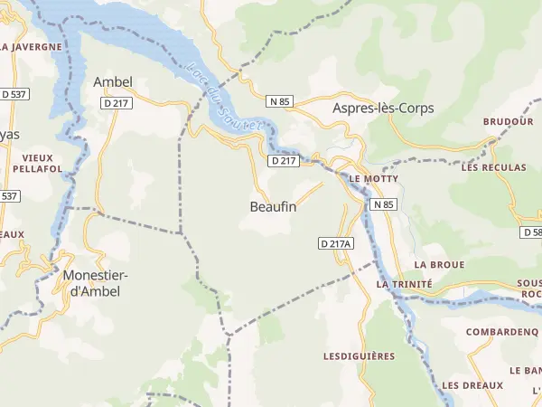 Plan de Beaufin