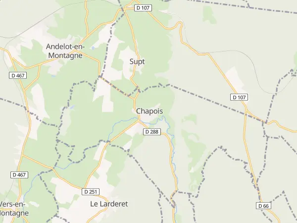 Plan de Chapois