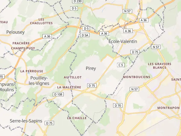 Plan de Pirey