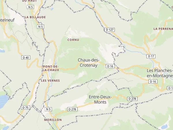 Plan de Chaux-des-Crotenay