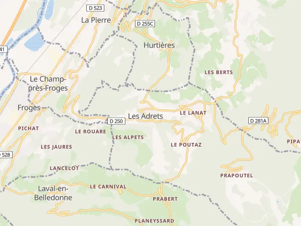 Plan des Adrets