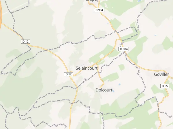 Plan de Selaincourt