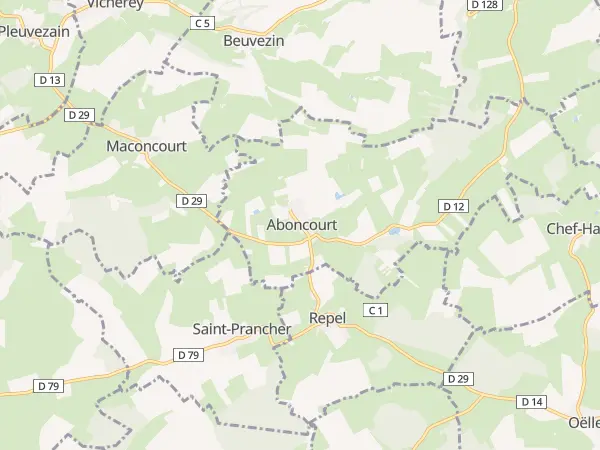 Plan de Aboncourt