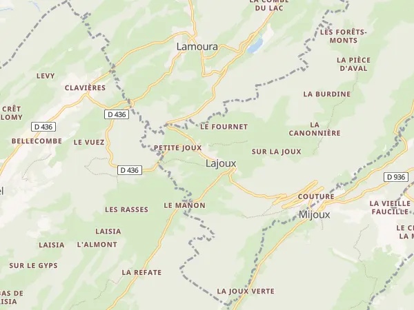 Plan de Lajoux