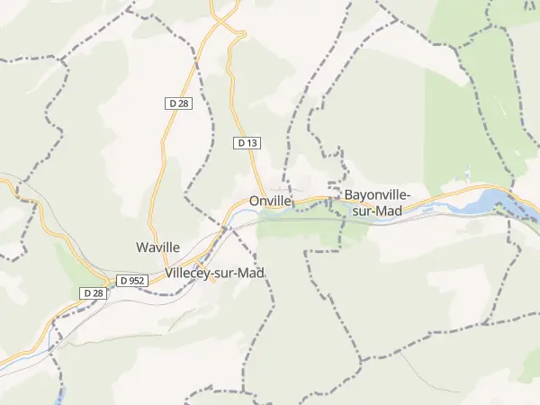 Plan de Onville