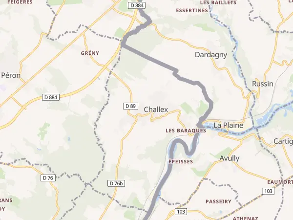 Plan de Challex