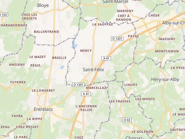 Plan de Saint-Félix