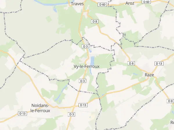 Plan de Vy-le-Ferroux