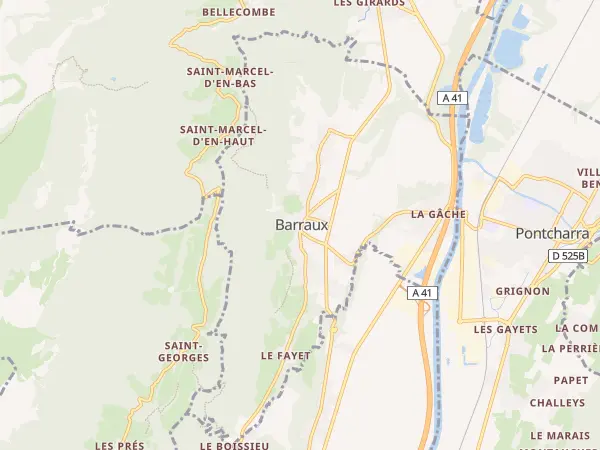 Plan de Barraux