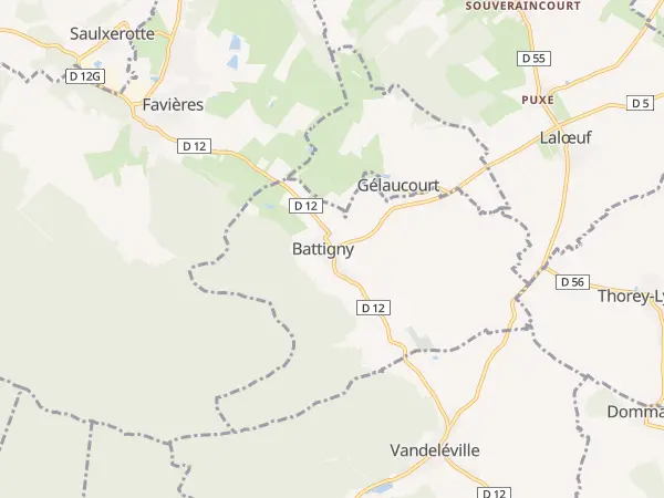 Plan de Battigny