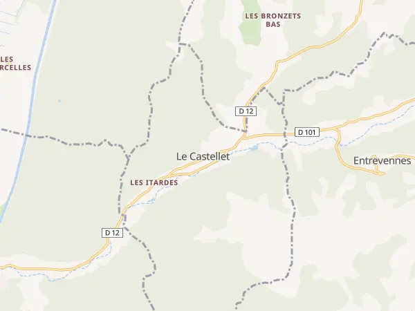 Plan du Castellet