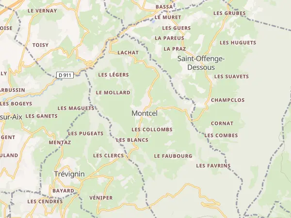 Plan de Montcel