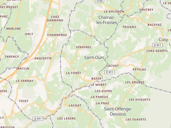 Plan de Saint-Ours