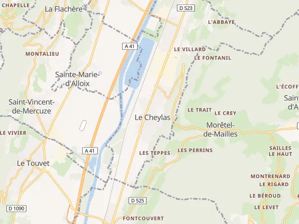 Plan du Cheylas