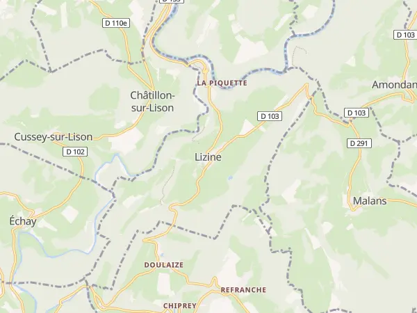 Plan de Lizine