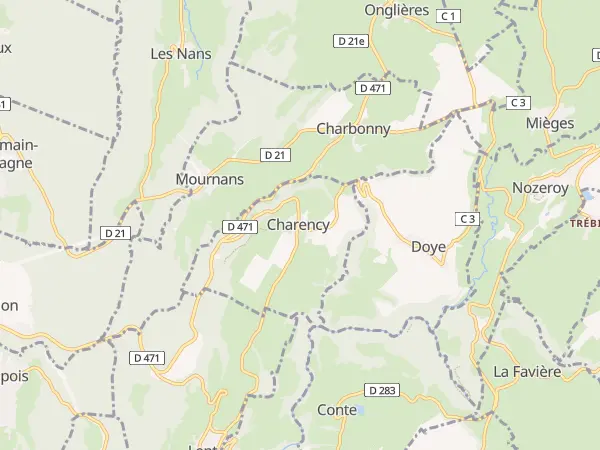 Plan de Charency