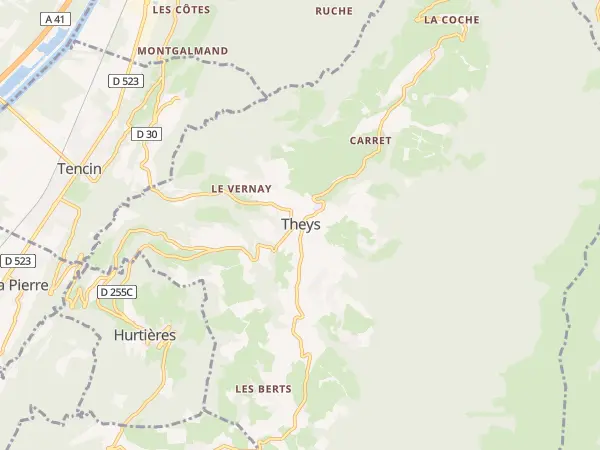 Plan de Theys