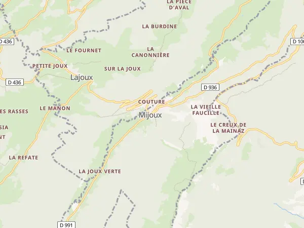 Plan de Mijoux