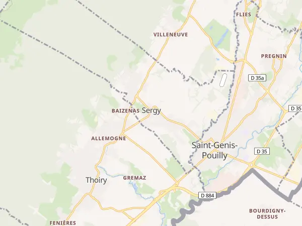 Plan de Sergy