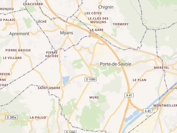 Plan de Porte-de-Savoie