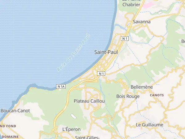 Plan de Saint-Paul