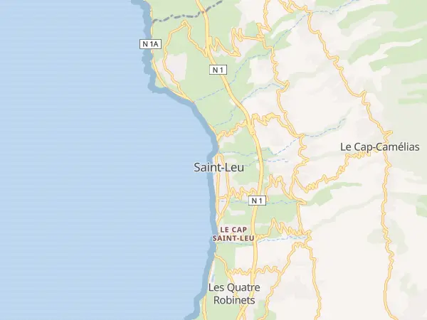 Plan de Saint-Leu