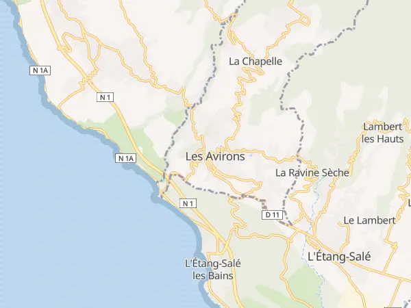 Plan des Avirons