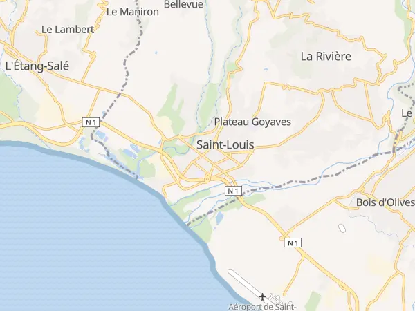 Plan de Saint-Louis