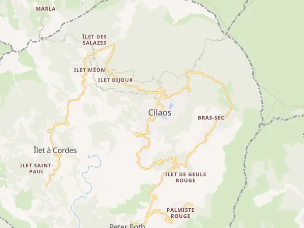 Plan de Cilaos