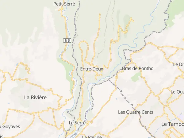 Plan de Entre-Deux